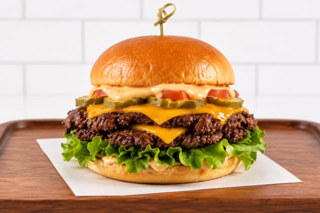 Deluxe Smash Burger.
