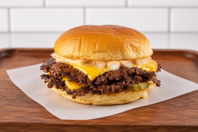Classic Smash Burger.