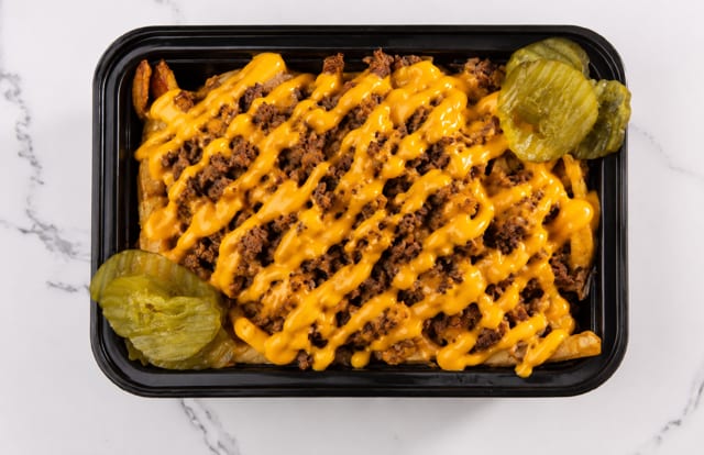 Loaded Classic Beef Fries.