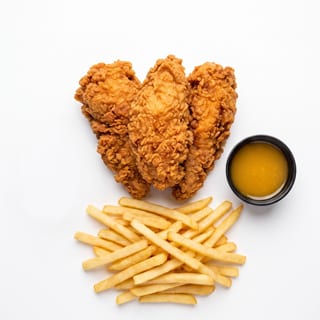 Honey Butter Tenders with Fries