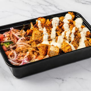 Chicken Shawarma Over Rice