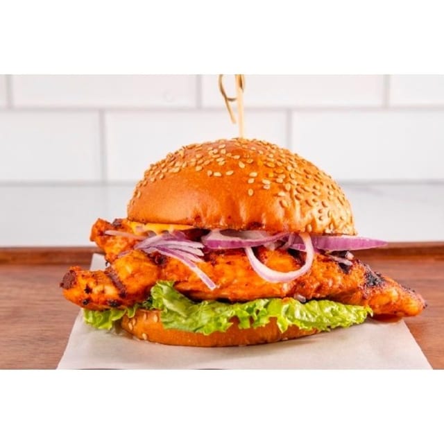 Grilled Tikka Sandwich.