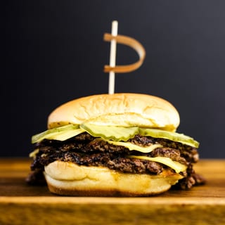 Triple Smash Burger
