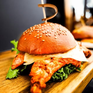 Grilled Chicken Tikka Sandwich