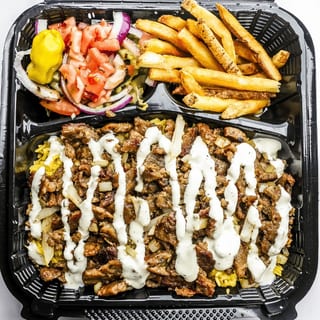 Classic Beef Over Rice